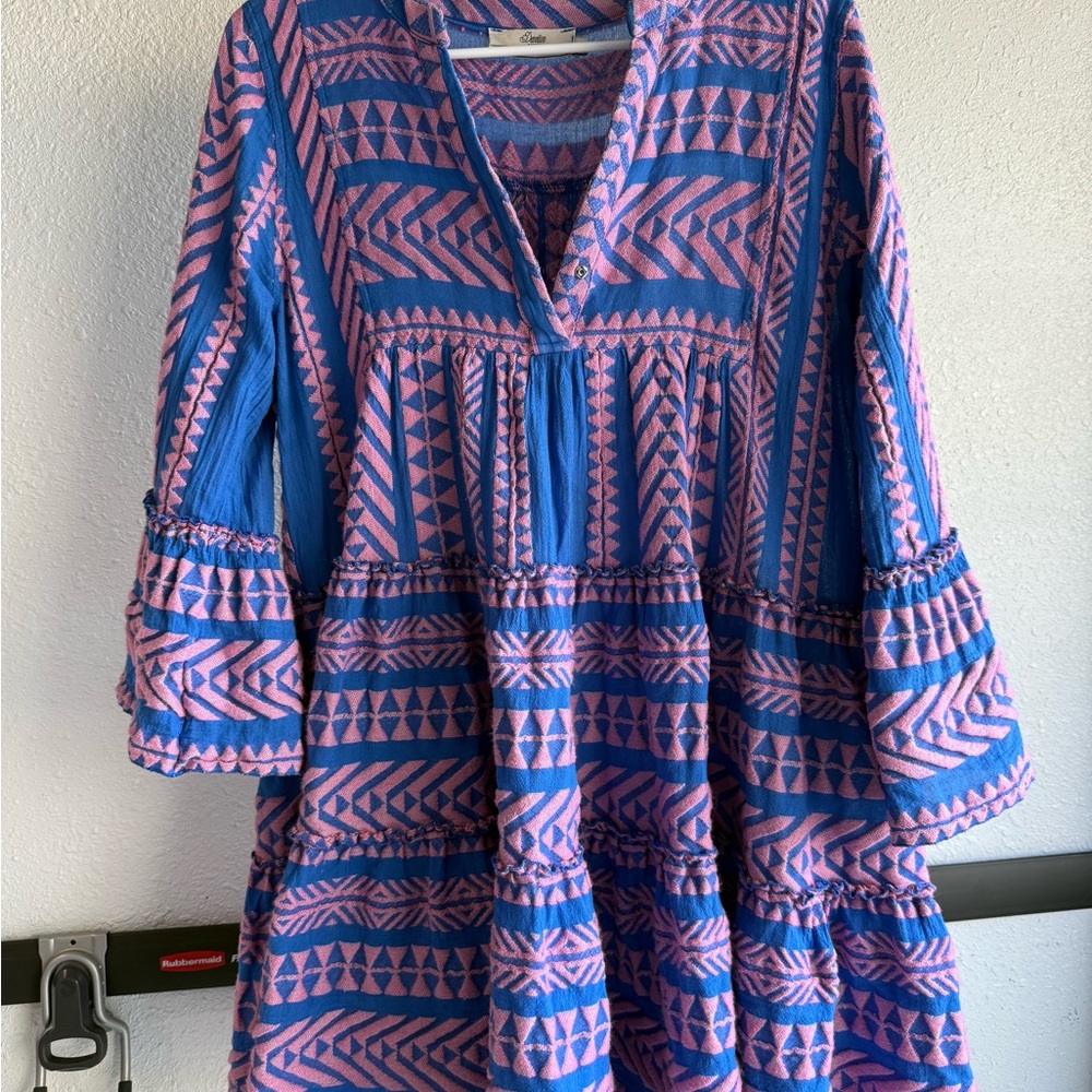 Devotion TWINS Pink and Blue Textured Garment